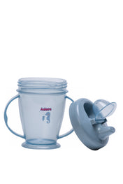 Adore Birdy Hard Spout Sipper cup with Twin Handle & Spill Proof Lid- 210ml - Blue