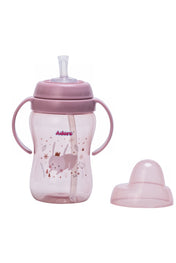 Adore Hoop a Loop 2 in 1 Sipper Cup with Handle 250ml - Pink