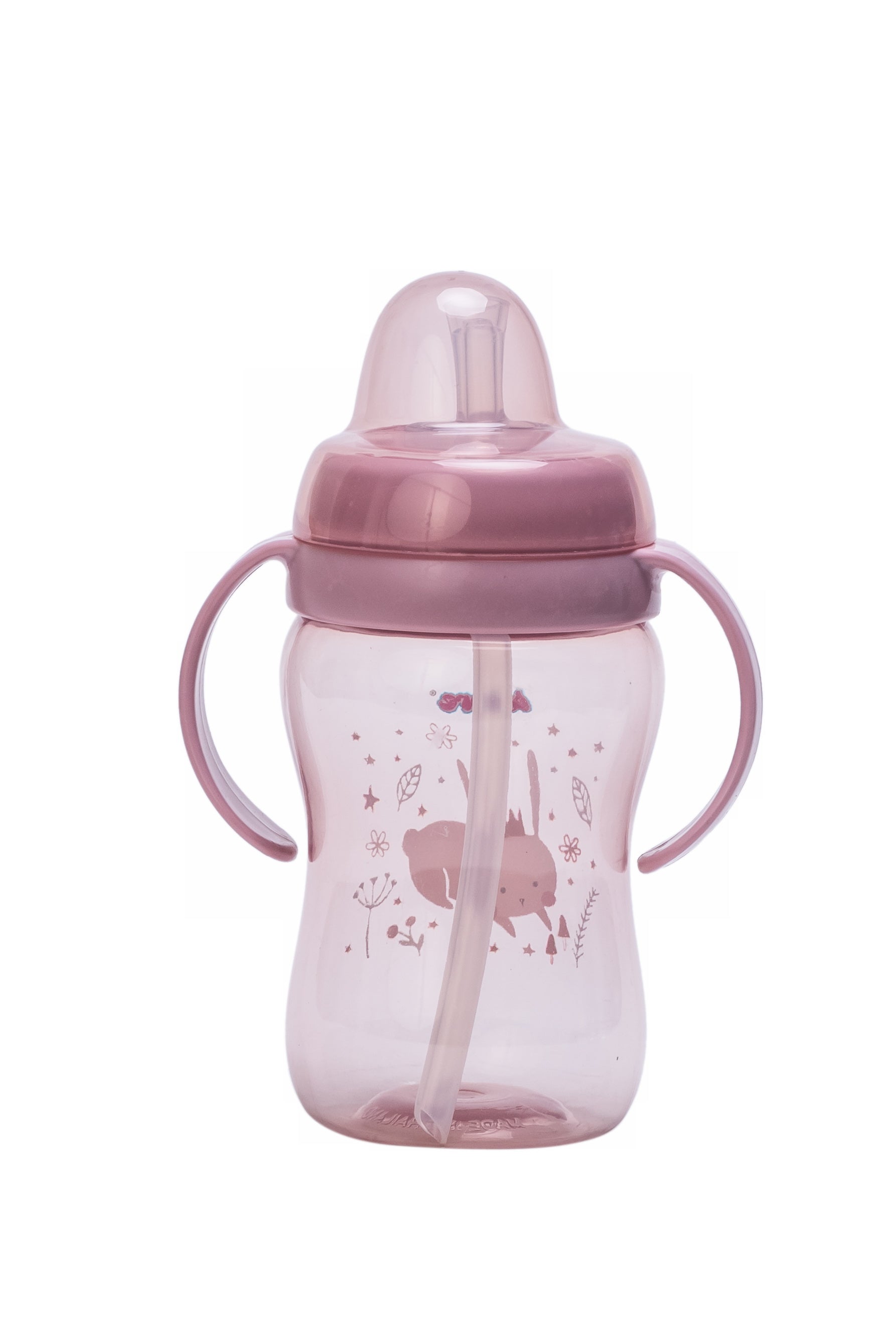 Adore Hoop a Loop 2 in 1 Sipper Cup with Handle 250ml - Pink