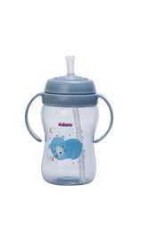 Adore Hoop a Loop 2 in 1 Sipper Cup with Handle 250ml - Blue