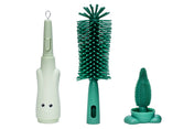 Adore The Silicone Rabbit 3 in 1 Bottle Cleaning Brush Kit - Green