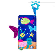 Adore Baby Cloth Tail Book with Toy Marine Animals Theme- English