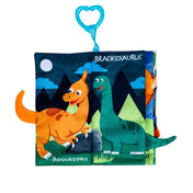 Adore Baby Cloth Tail Book with Toy Dinosaur World Theme- English