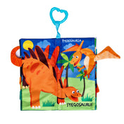 Adore Baby Cloth Tail Book with Toy Dinosaur World Theme- English