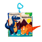 Adore Baby Cloth Tail Book with Toy Dinosaur World Theme- English
