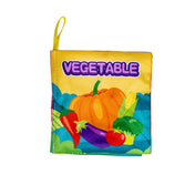 Adore Basics Mini Cloth Book - Vegetables Theme