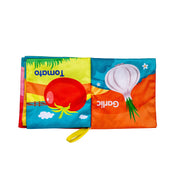 Adore Basics Mini Cloth Book - Vegetables Theme