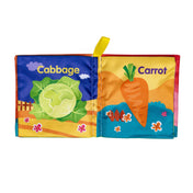 Adore Basics Mini Cloth Book - Vegetables Theme