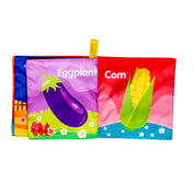 Adore Basics Mini Cloth Book - Vegetables Theme