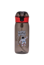 Adore Space era Straw Sipper Water Bottle with a Handle of 630ml - Grey