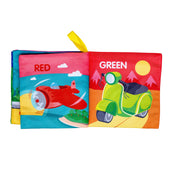 Adore Basics Mini Cloth Book - Colors Theme