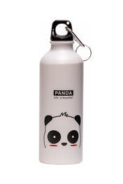 Adore Water Era Aluminum Kids Water Bottle 500ml - Panda White