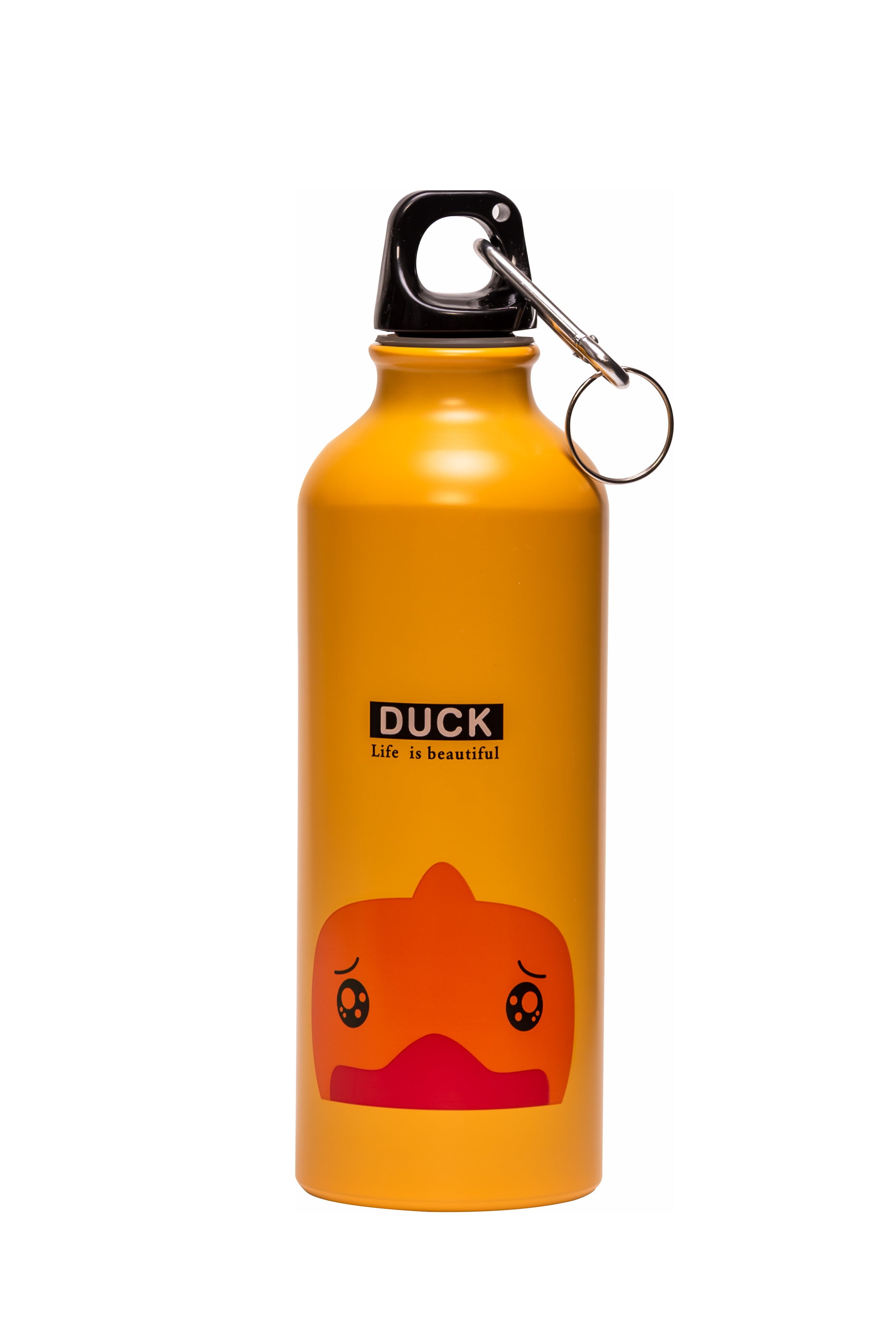 Adore Water Era Aluminum Kids Water Bottle 500ml - Duck Yellow