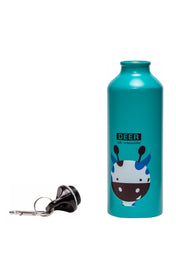 Adore Water Era Aluminum Kids Water Bottle 500ml - Giraffe Blue