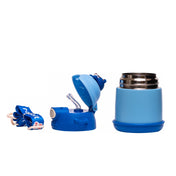 Adore Fire Era Character Hood Vacuum Water Bottle with Strap 500ml - Blue
