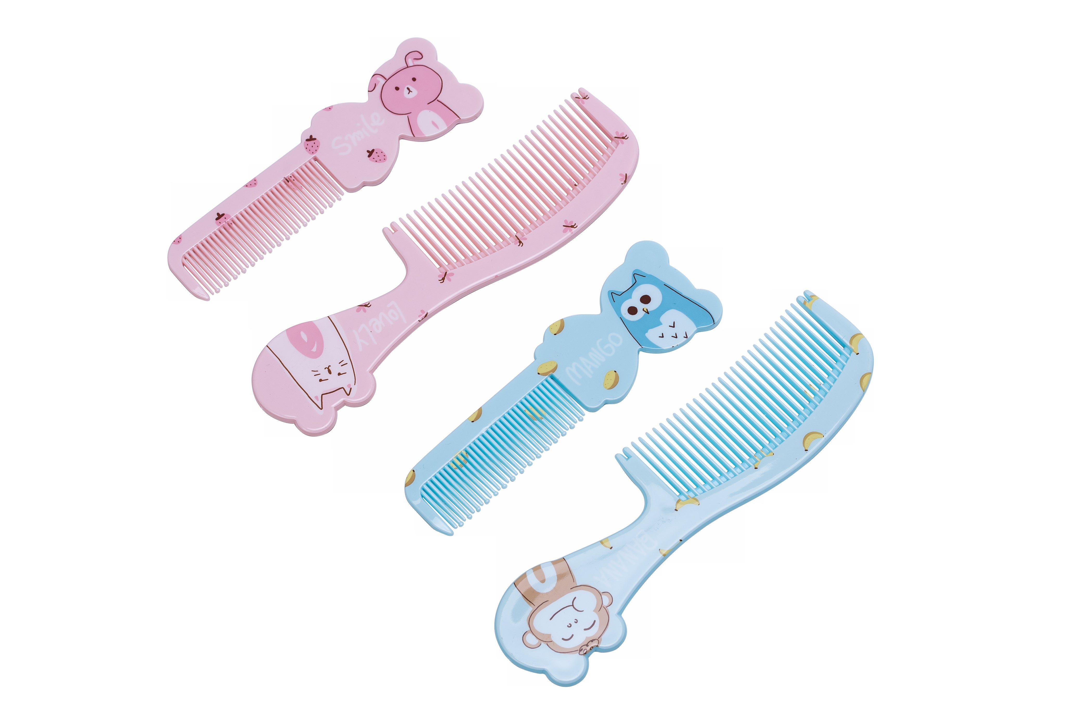 Adore Jungle Safari Baby Combo Comb Set- Pack of 4