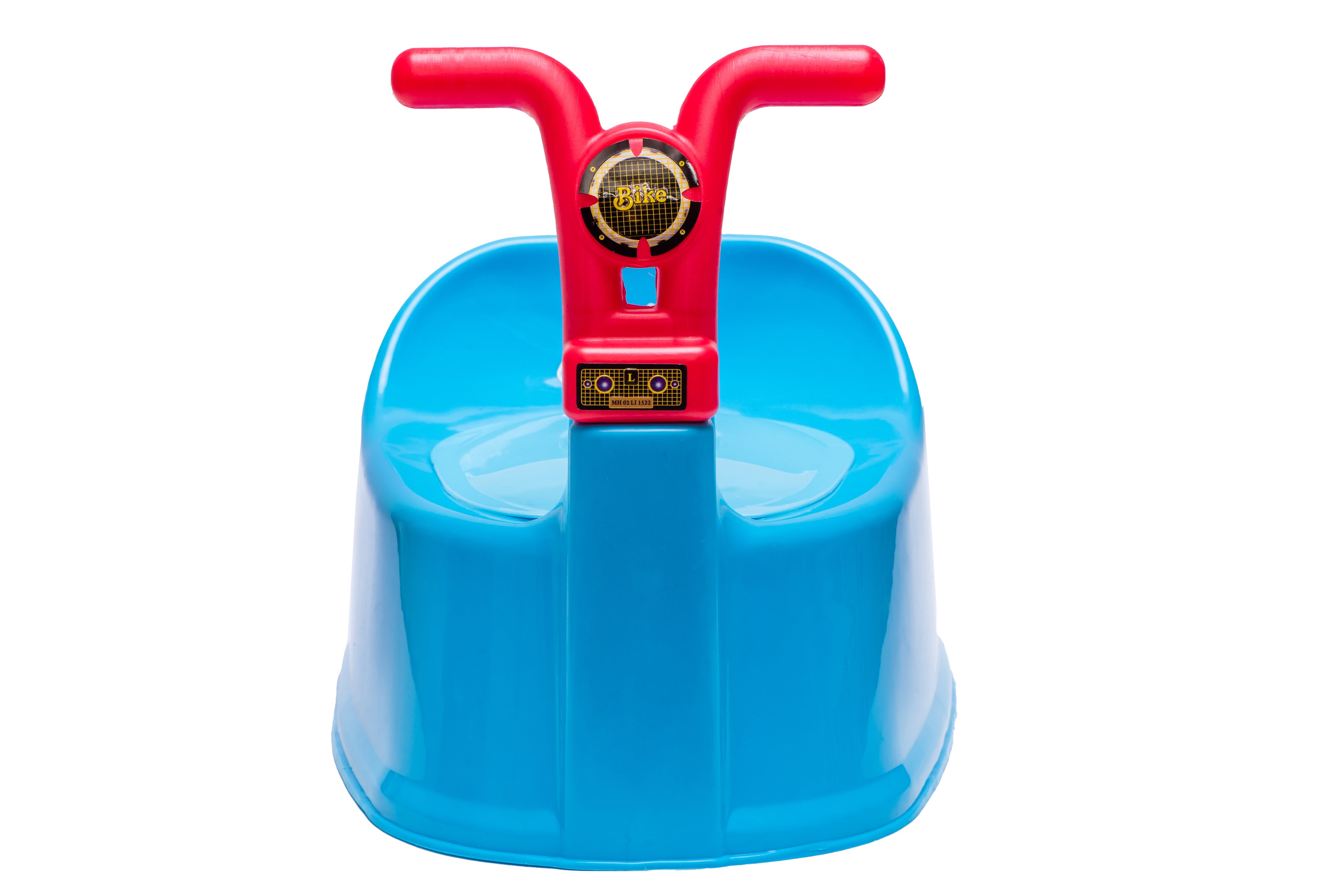 Adore Wroom Baby Potty Trainer Chair with Lid and Handle with Free 1 Potty Liner Bag - Blue