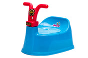 Adore Wroom Baby Potty Trainer Chair with Lid and Handle with Free 1 Potty Liner Bag - Blue