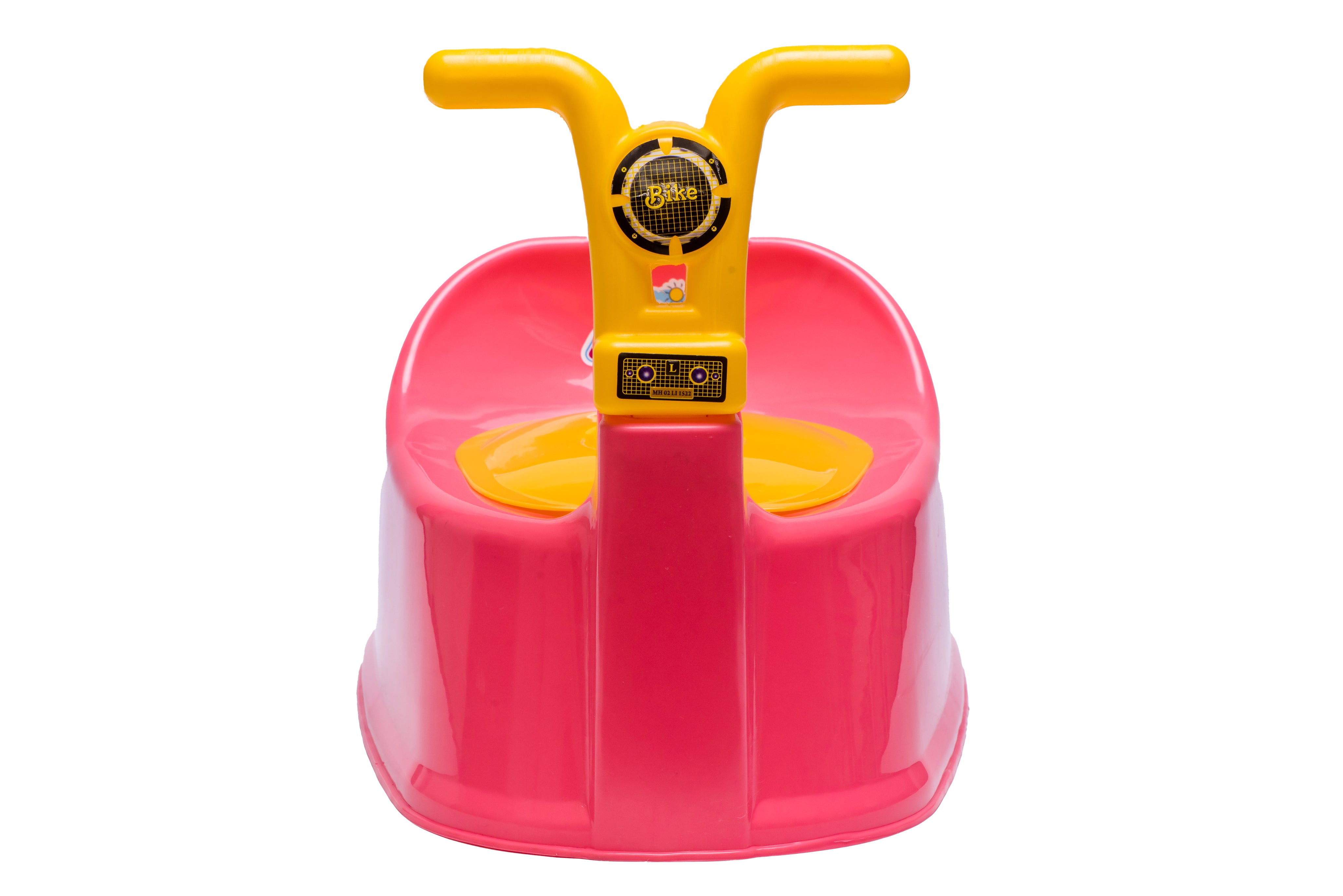 Adore Wroom Baby Potty Trainer Chair with Lid and Handle with Free 1 Potty Liner Bag - Pink