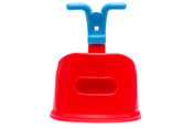 Adore Wroom Baby Potty Trainer Chair with Lid and Handle with Free 1 Potty Liner Bag - Red