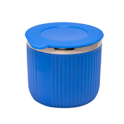 Adore Espresso Stainless Steel Mug with Leak Proof Lid - 220ml Blue