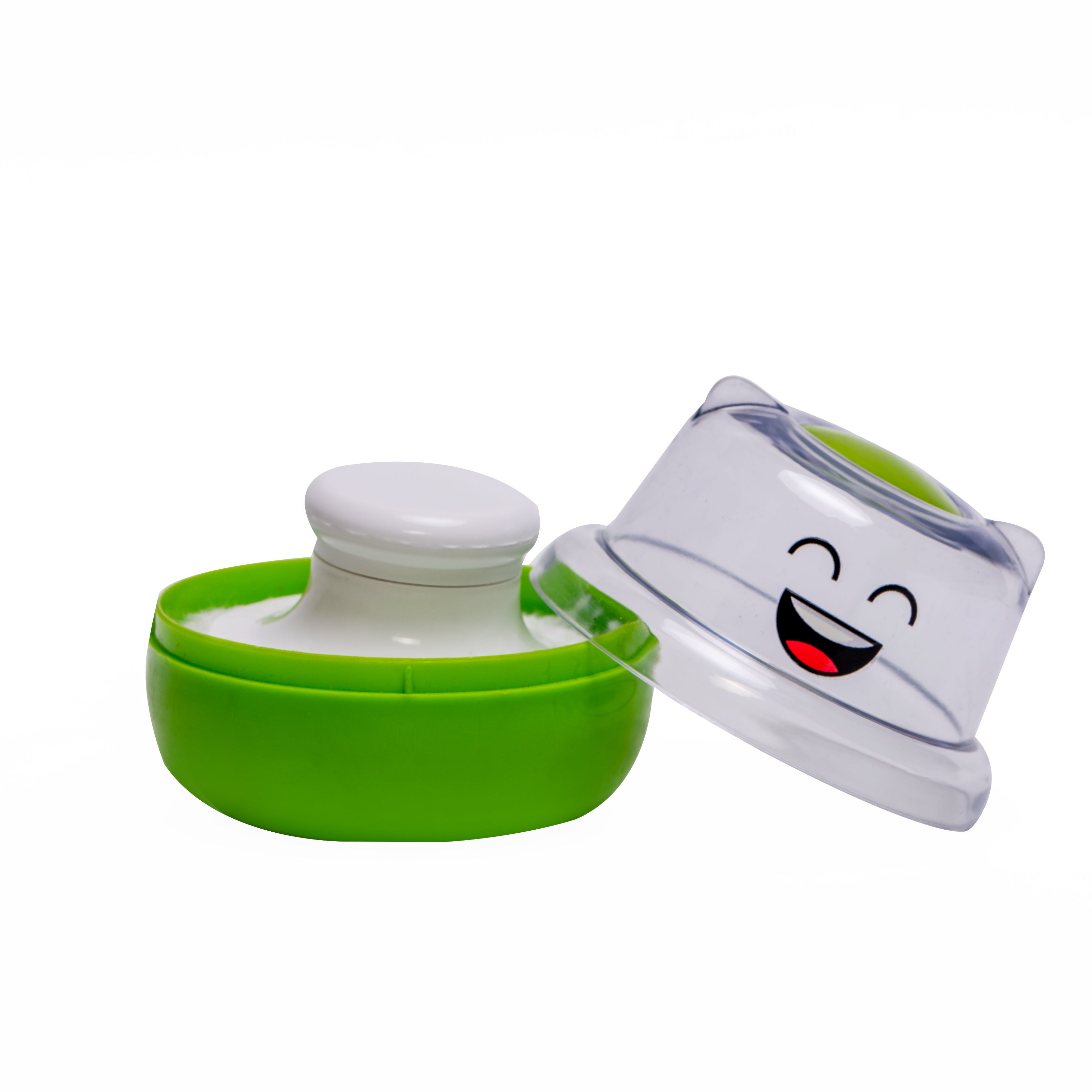 Adore Wow! The Character Powder Puff Set- Smiley Green