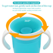 Adore Muse Trainer Cup the 360-Degree Spill-Proof Sippy Experience - Blue