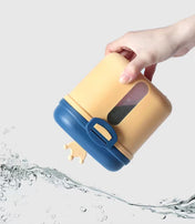 Adore Crown Senior Baby Formula Storage N Dispenser Box - 300g -Yellow