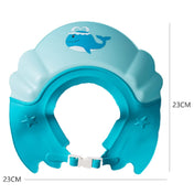 Adore Yoka! The Whale-Shaped Shampoo Hat with Adjustable Strap and Buckle - Blue