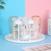 Adore Twister 2in 1 Baby Bottle Drying Rack & Storage Box with Lid & Handle - Grey