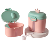 Adore Crown Senior Baby Formula Storage N Dispenser Box - 300g - Pink