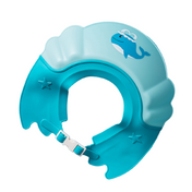 Adore Yoka! The Whale-Shaped Shampoo Hat with Adjustable Strap and Buckle - Blue