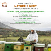 Nature's Next Pure & Premium Himalayan Multiflora Honey - 500 Grams