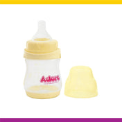 Adore Jiggle 2 in 1 Feeding Bottle 150ml - Yellow