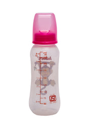 Adore Jungle Bay 2 Stage Narrow Neck Feeding Bottle - 250ml - Pink Monkey