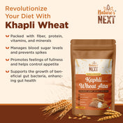 Nature's Next Pure & Premium Kaphli (Emmer) Wheat Atta- 1000gms