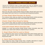 Nature's Next Pure & Premium Kaphli (Emmer) Wheat Atta- 1000gms