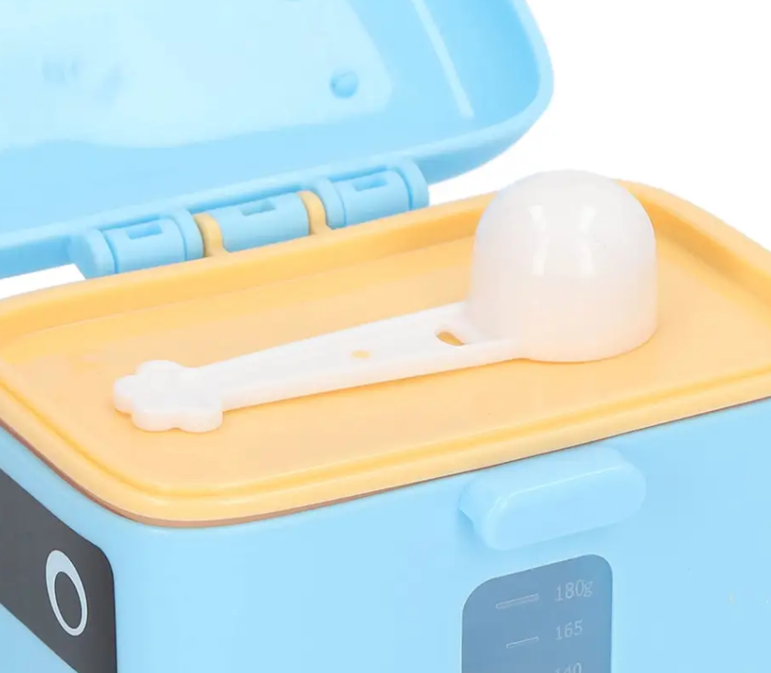 Adore Tuk Tuk Baby Milk Powder Container with Spoon- Blue
