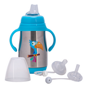 Adore Gypsy! 3Stage Stainless Steel Feeding Bottle With Gravity Ball - Blue