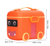 Adore Tuk Tuk Baby Milk Powder Container with Spoon- Orange