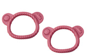 Adore Koala Silicon Teether- Pack of 2 - Pink