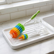 Adore Rainbow Bottle Cleaning Brush Kit - Multicolor