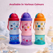 Adore Snacker Jack -The Sip 'n' Snack Bot 'n' Pot with Handle- Pink