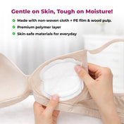 Adore Voila Disposable Breast Pads with Honeycomb Design- Pack of 24