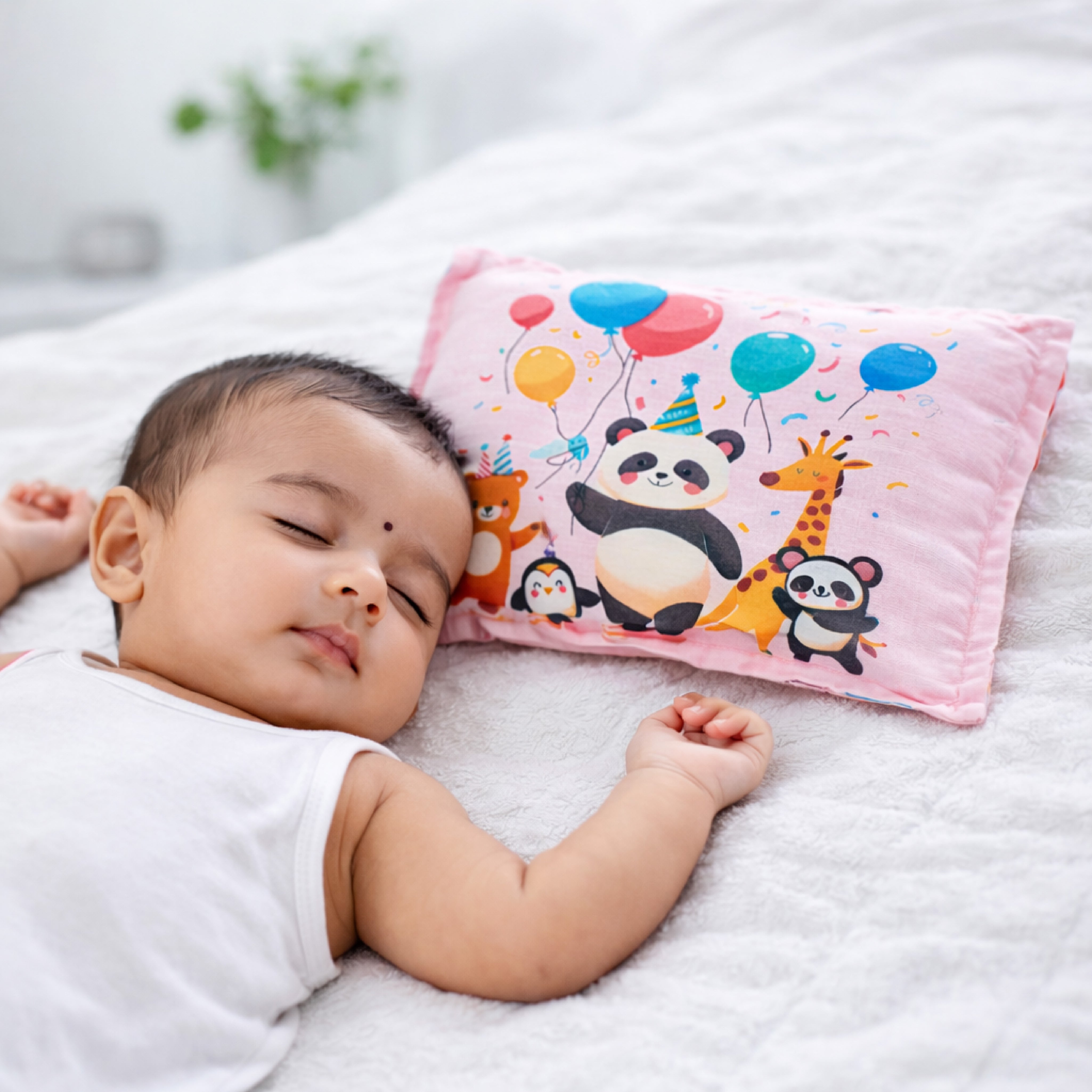 Adore Exter! Baby Pillow with Mustard Seeds- 600g -Panda