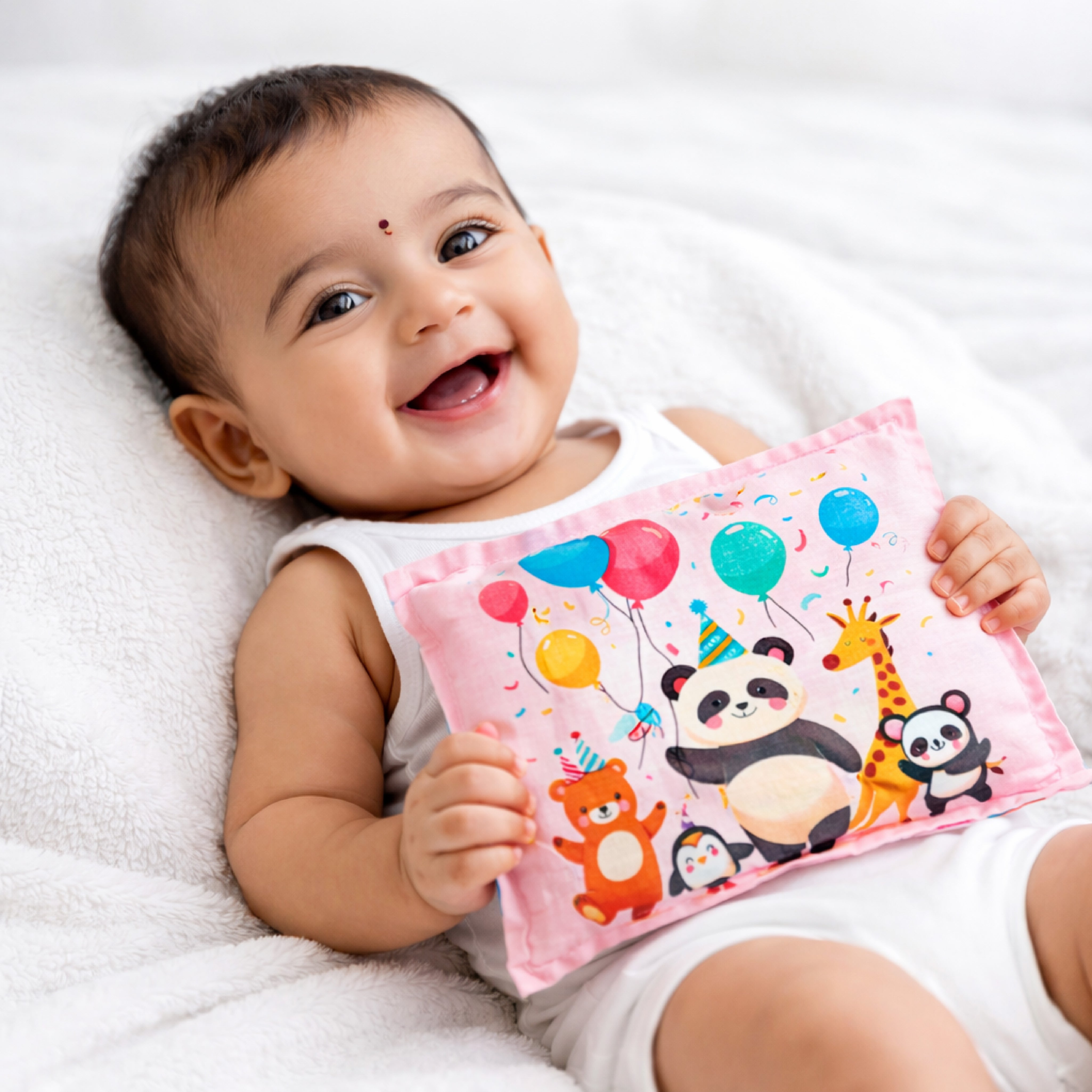 Adore Exter! Baby Pillow with Mustard Seeds- 600g -Panda
