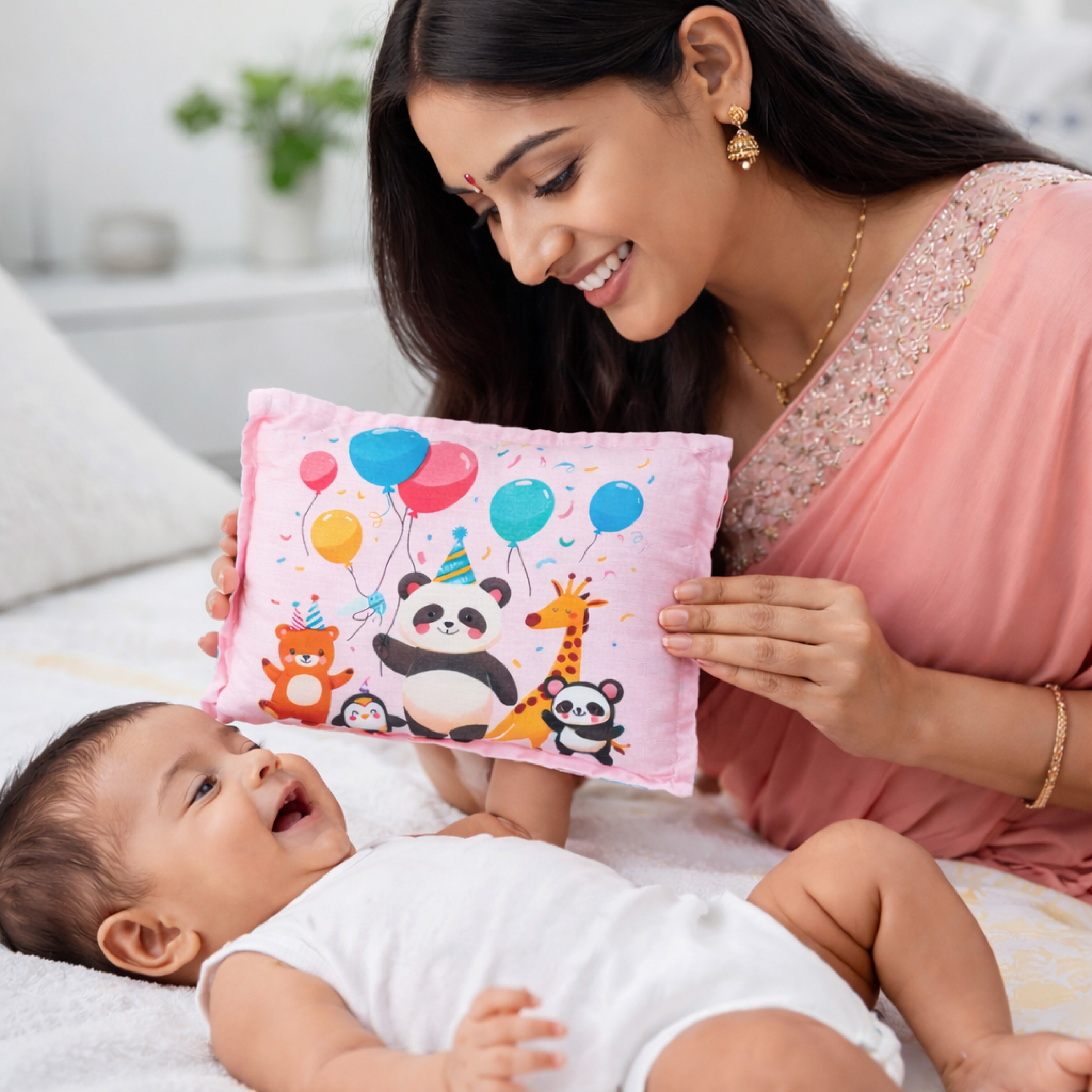 Adore Exter! Baby Pillow with Mustard Seeds- 600g -Panda