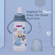 Adore Petite Sr! The Mini Soft Spout Sipper with Twin Handle 250ml -Blue