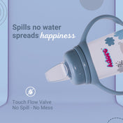 Adore Petite Sr! The Mini Soft Spout Sipper with Twin Handle 250ml -Blue