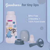 Adore Petite Sr! The Mini Soft Spout Sipper with Twin Handle 250ml -Blue